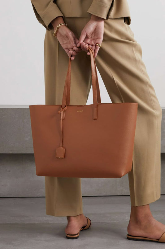 Tote-ally Textured – Tan Scale Vegan Tote
